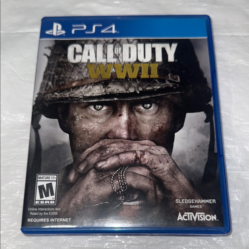Sony PS4 Call of Duty WWII - Blue Case